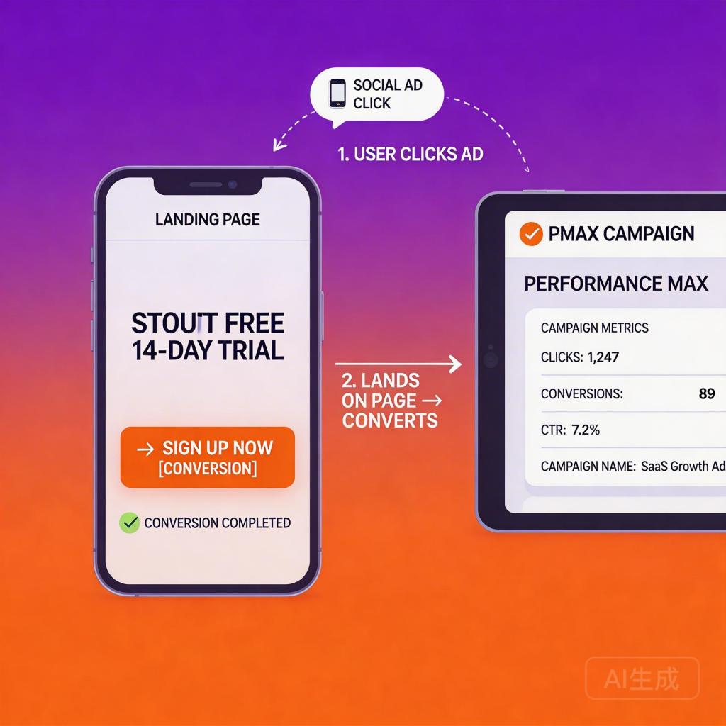 PMax landing page CVR optimization by intent layer