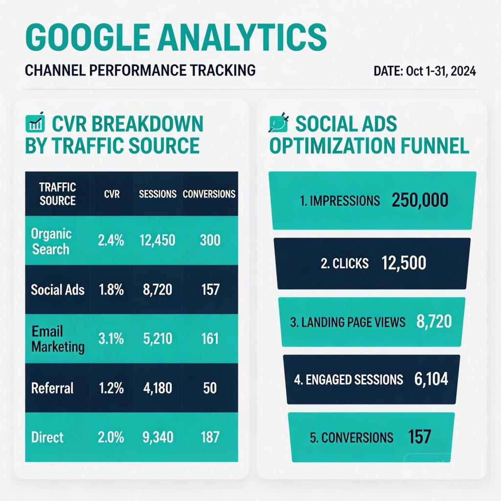 Google PMax channel CVR tracking dashboard optimization 2026