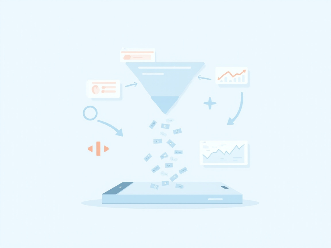 Post-click CVR optimization funnel