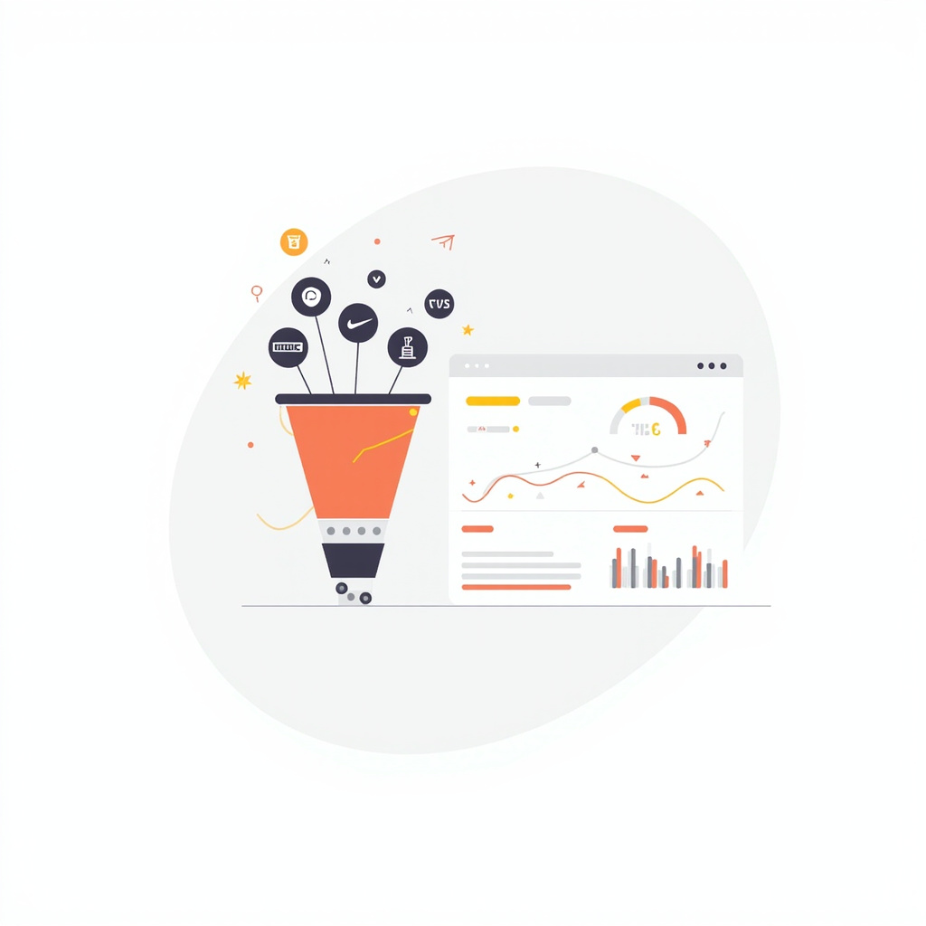 转化漏斗与 CVR 数据分析仪表盘