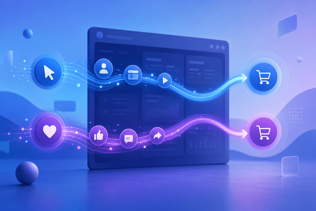 Meta attribution click-through vs engage-through CPA optimization