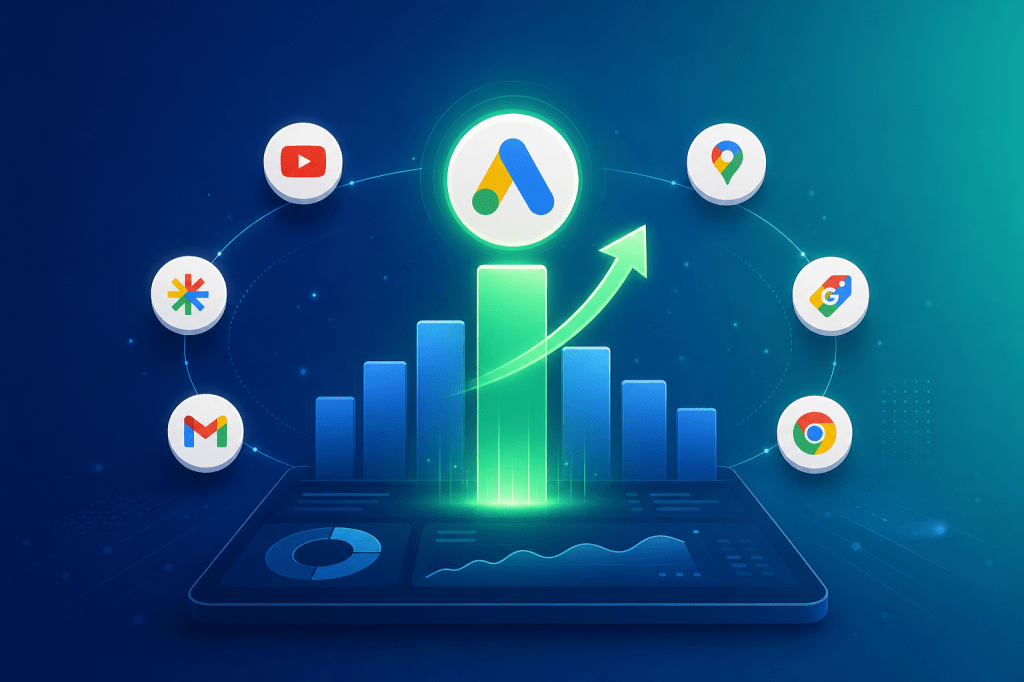Google PMax channel CVR optimization dashboard