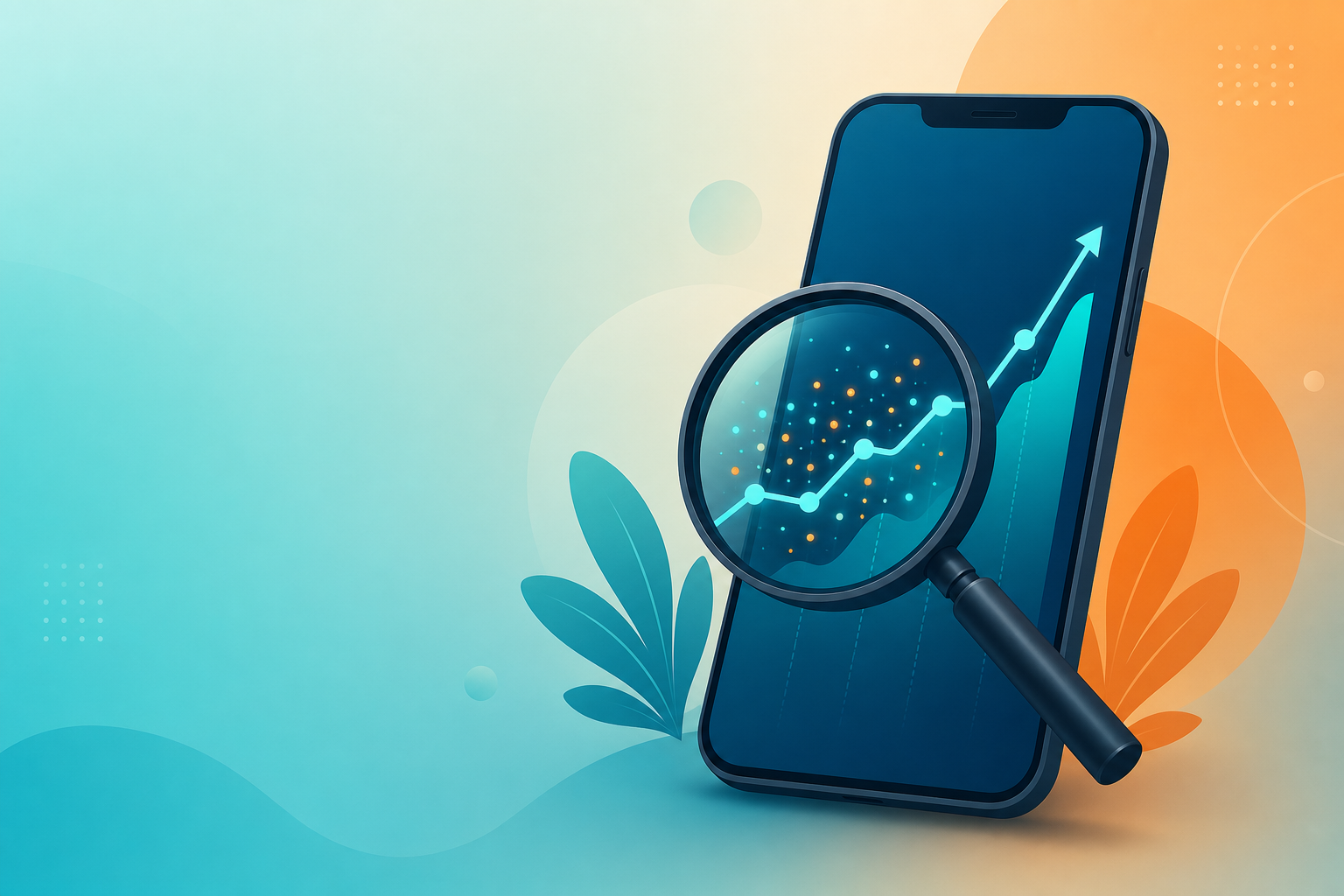 Post-click conversion analytics dashboard