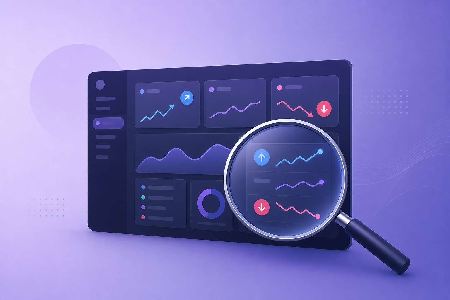 Digital dashboard showing CPA recalibration metrics