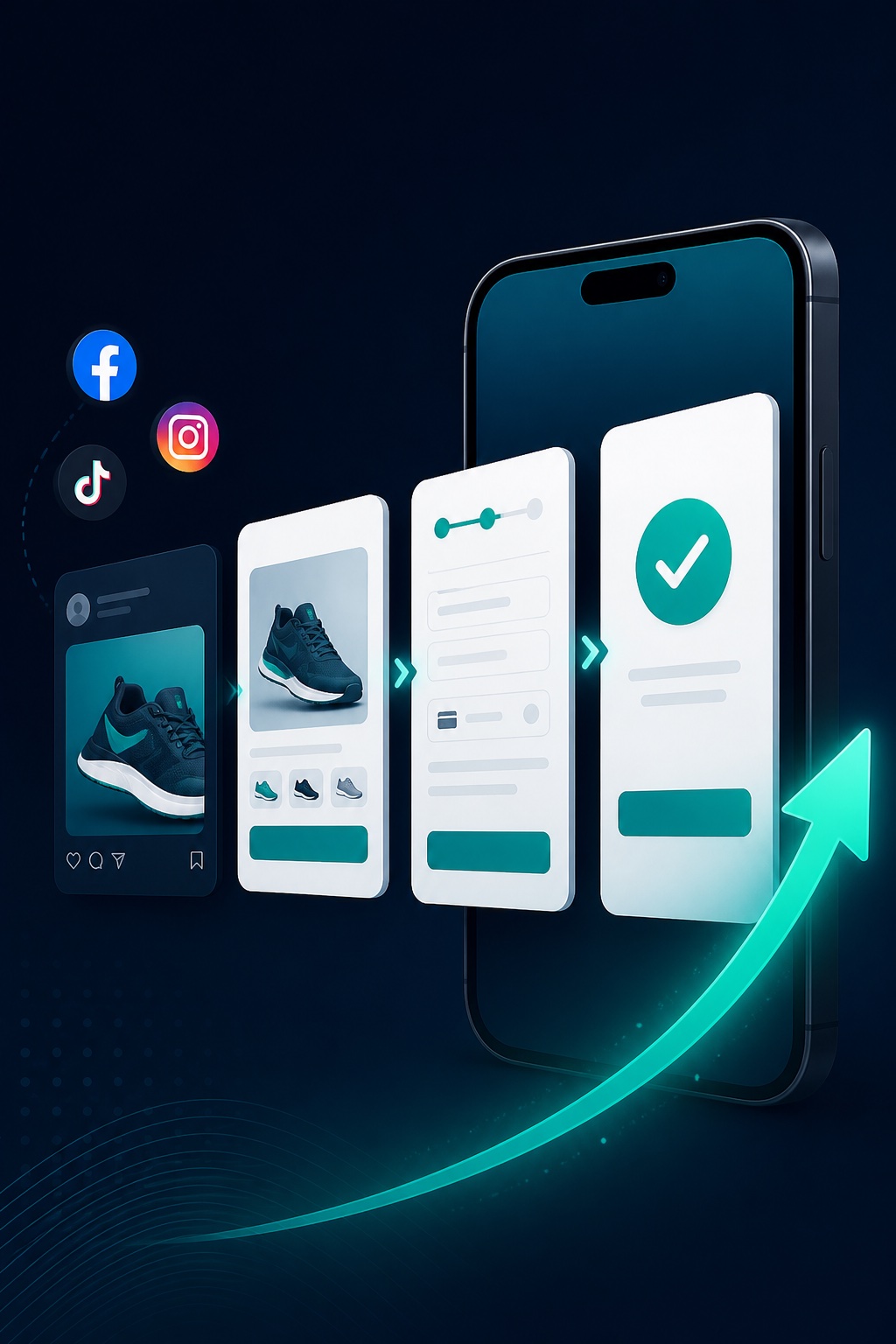 TikTok post-click landing page optimization strategy