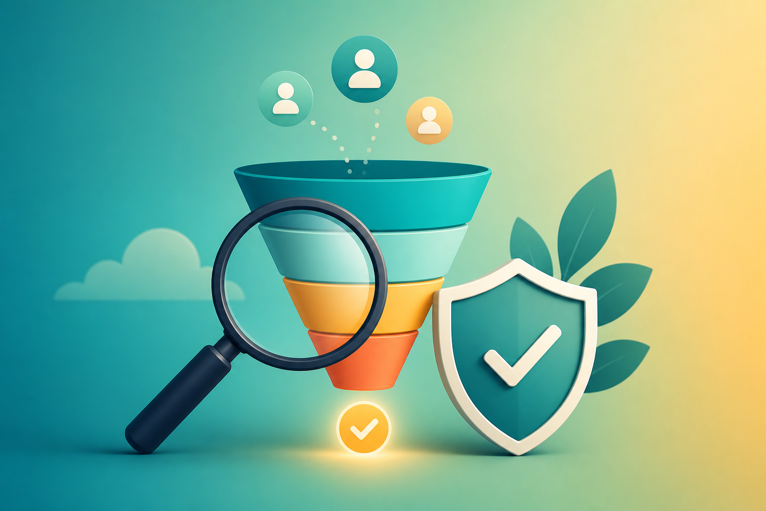 Post-click optimization for AI-labeled ad traffic